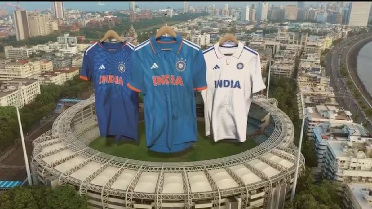  टीम इंडिया की नई जर्सी लॉन्च, Wtc फाइनल में बदले